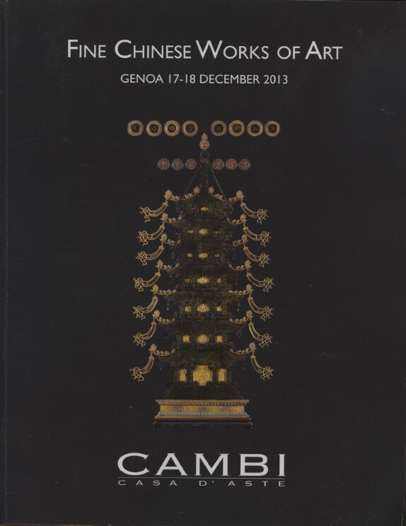 Cambi December 2013 Fine Chinese Works of Art