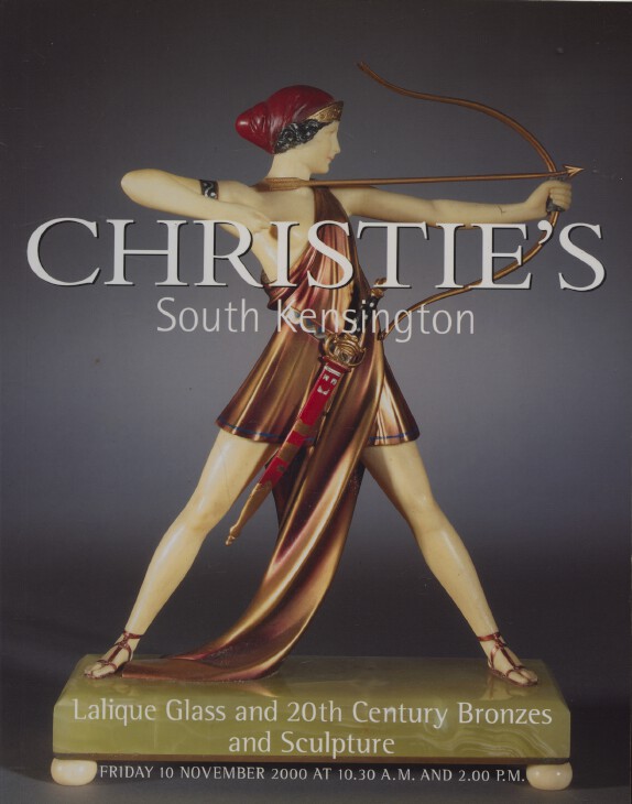 Christies November 2000 Lalique Glass and 20th Century Bronzes and Sculpture