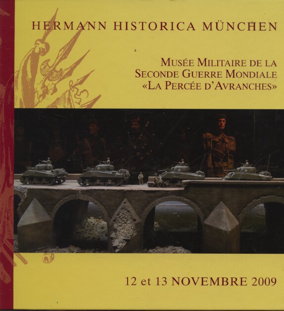 Hermann Historica November 2009 Contents of WW II Museum "La Percée d'Avranches"