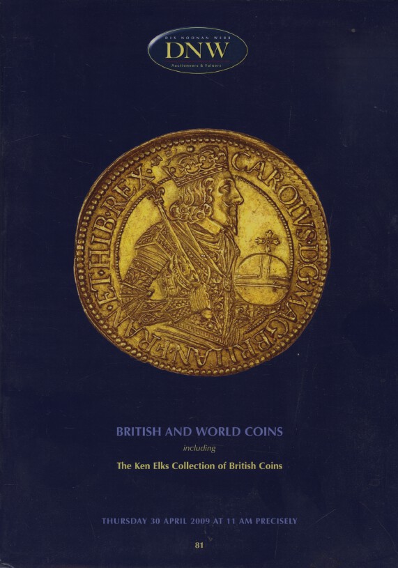 DNW April 2009 British & World Coins inc. Ken Elks Collection of British Coins