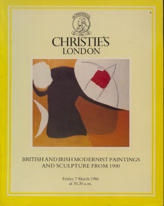 Christies March 1986 British & Irish Modernist Paintings & Sculpture from 1900