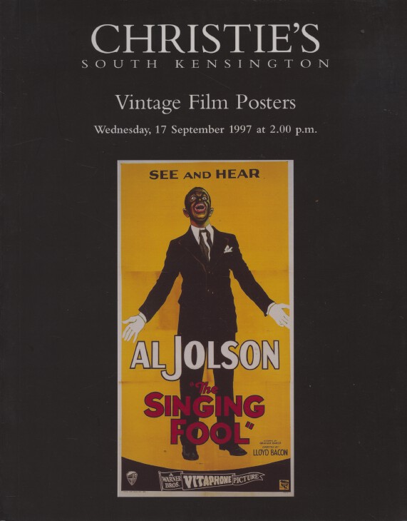 Christies September 1997 Vintage Film Posters