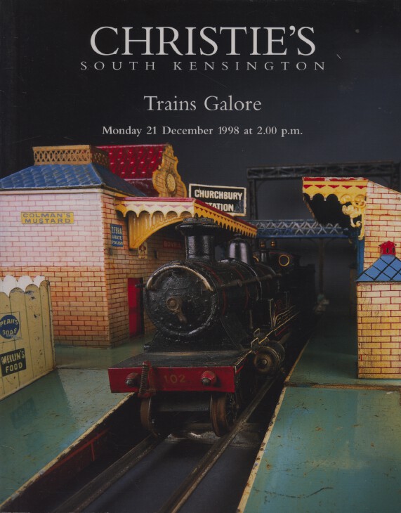 Christies December 1998 Trains Galore