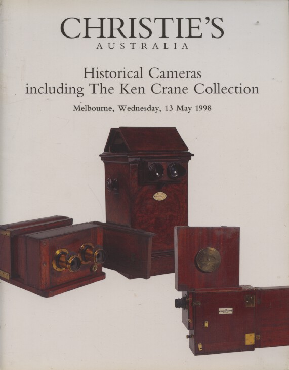 Christies May 1998 Historical Cameras including The Ken Crane Collection