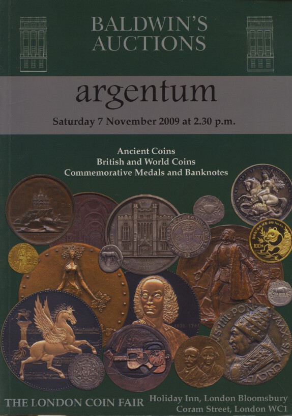 Baldwins Nov 2009 Ancient Coins, British & World Coins, Commemorative Medals etc