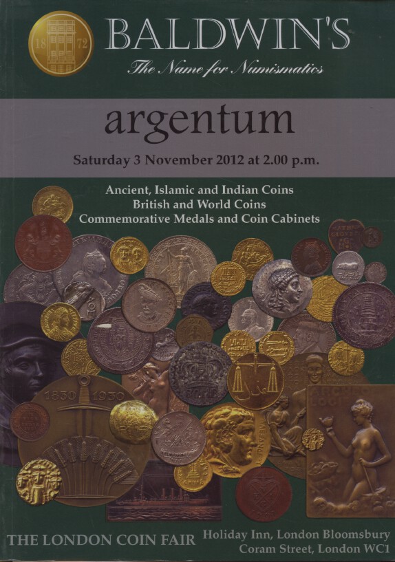 Baldwins Nov 2012 Ancient, Islamic, Indian, British & World Coins, Medals etc. - Click Image to Close