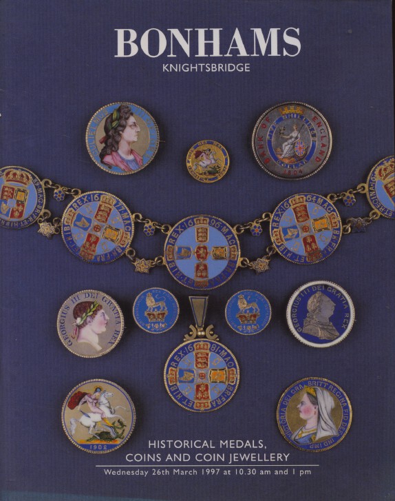 Bonhams March 1997 Historical Medals, Coins and Coin Jewellery - Click Image to Close