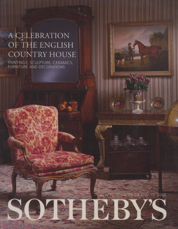 Sothebys April 2000 English Country House, Paintings, Sculpture, Furniture etc.