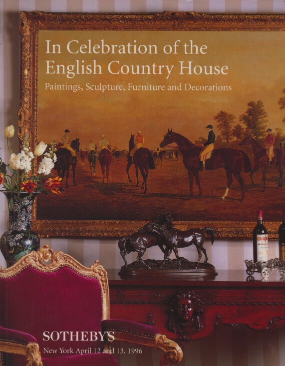 Sothebys April 1996 English Country House, Paintings, Sculpture, Furniture etc.
