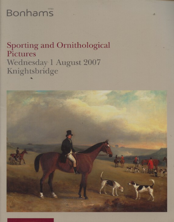 Bonhams August 2007 Sporting and Ornithological Pictures
