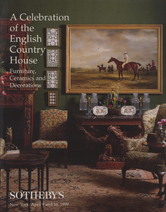 Sothebys April 1999 English Country House Furniture, Ceramics and Decorations