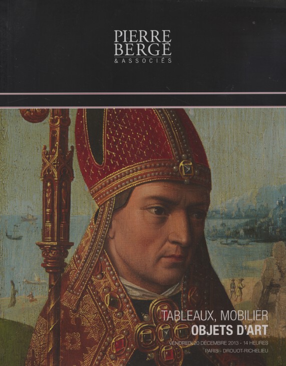 Pierre Berge Dec 2013 French Furniture, Paintings, WoA, Estate of Madame Cheruit