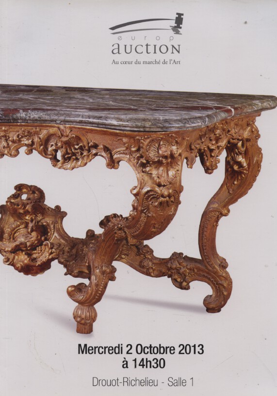 Europ Auction Oct 2013 French Furniture, Old Master Paintings, Oriental Art etc
