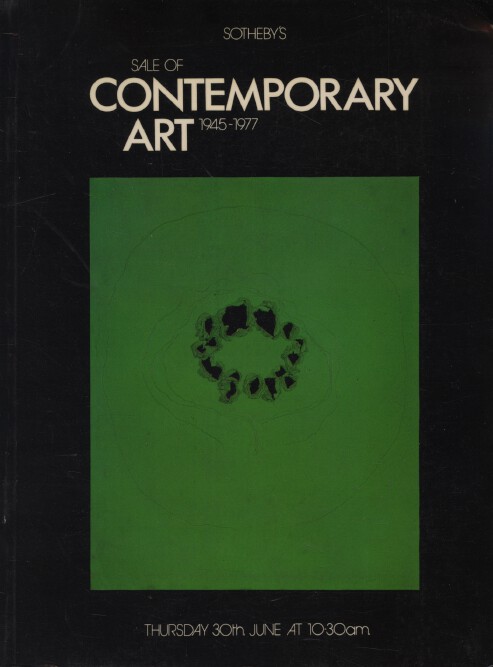 Sothebys June 1977 Contemporary Art 1945-1977