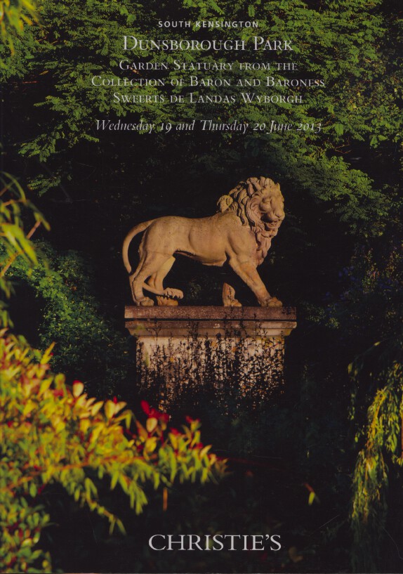 Christies June 2013 Garden Statuary Collection Baron Sweerts de Landas Wyborgh - Click Image to Close