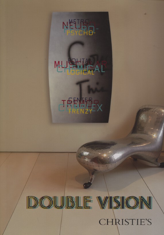 Christies October 2007 Double Vision - Important Contemporary Art & Design
