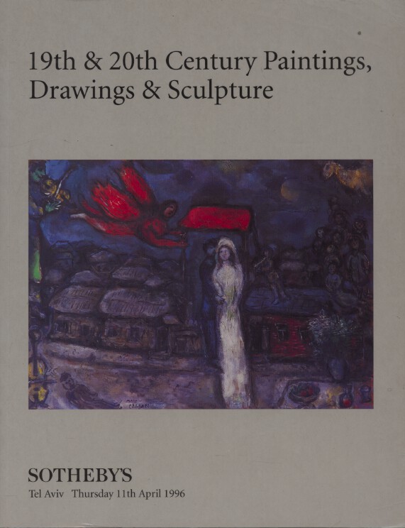 Sothebys April 1996 19th & 20th Century Paintings, Drawings & Scultpure