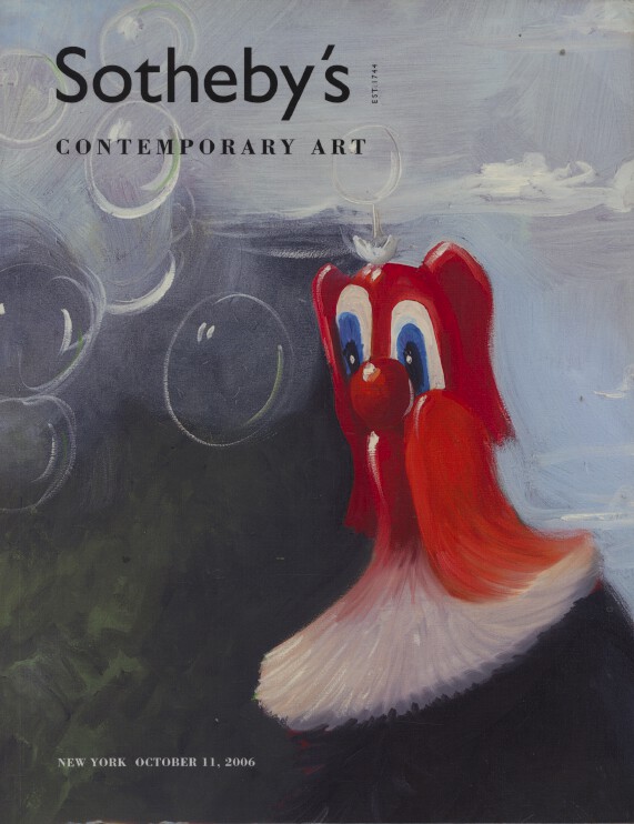 Sothebys October 2006 Contemporary Art