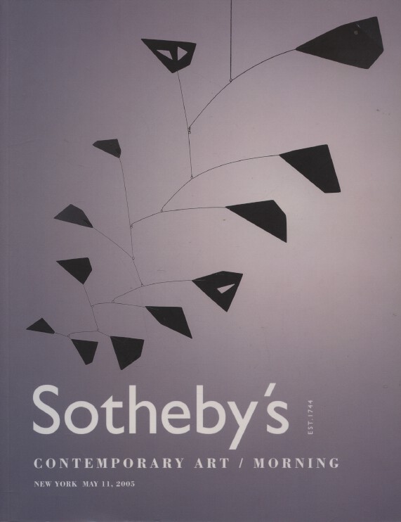 Sothebys May 2005 Contemporary Art