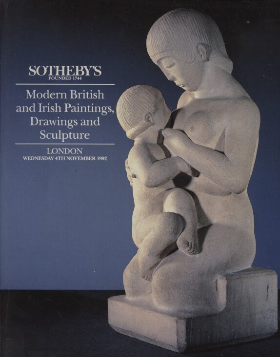 Sothebys November 1992 Modern British & Irish Paintings, Drawings & Sculpture