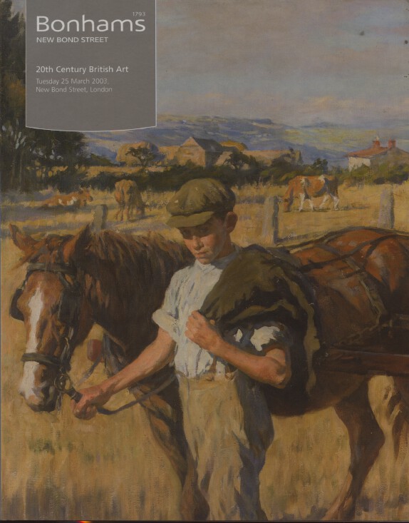 Bonhams March 2003 20th Century British Art (Digital only)