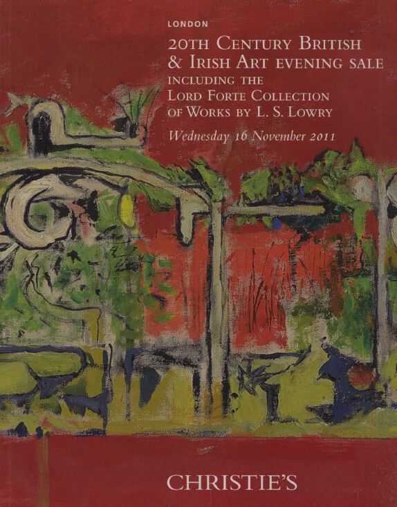 Christies Nov 2011 20th C. British & Irish Art inc. Lord Forte Lowry Collection - Click Image to Close