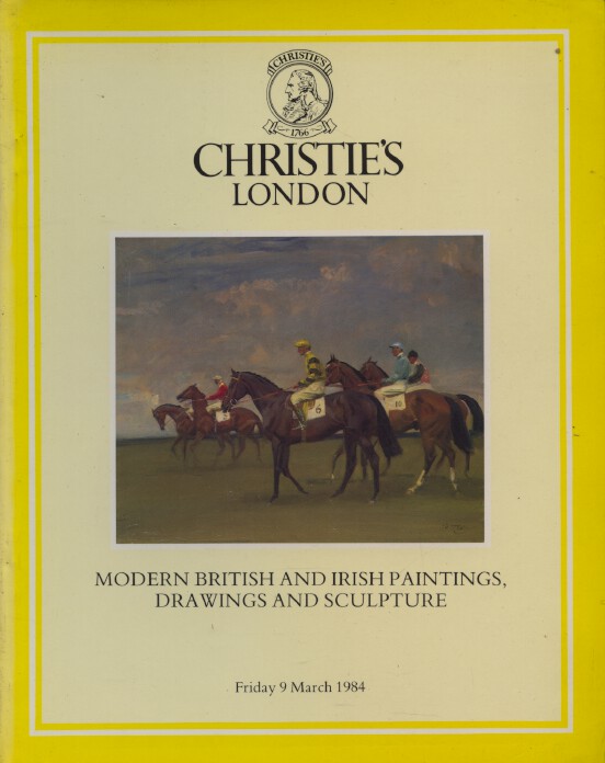 Christies March 1984 Modern British & Irish Paintings, Drawings & Sculpture