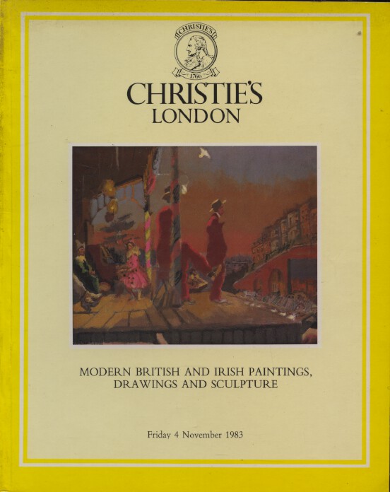 Christies November 1983 Modern British & Irish Paintings, Drawings & Sculpture