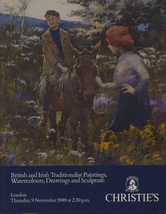 Christies 1989 British & Irish Traditionalist Paintings, Watercolours etc.