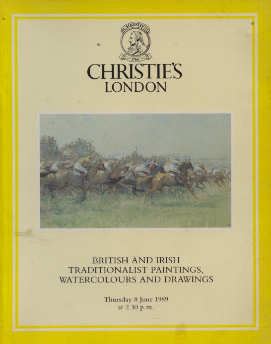 Christies June 1989 British & Irish Traditionalist Paintings, Watercolours etc.