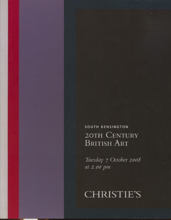 Christies October 2008 20th Century British Art