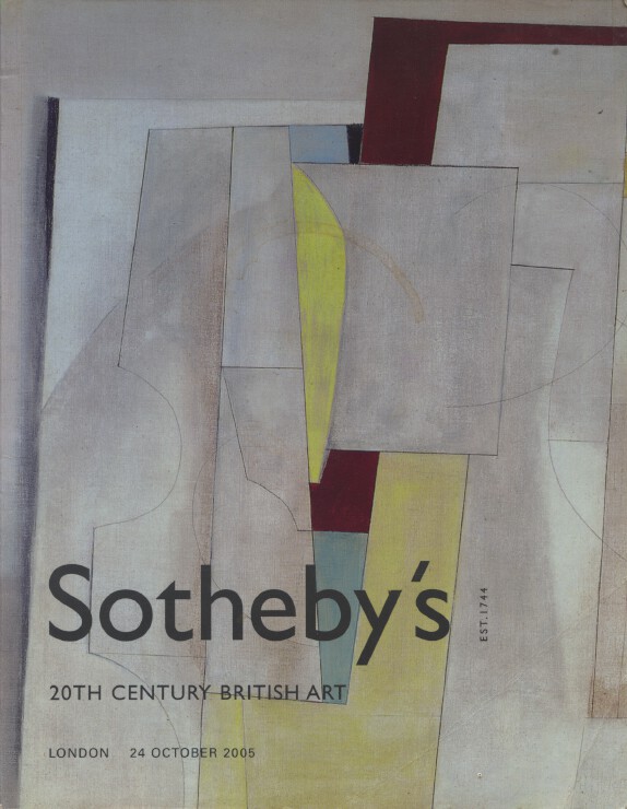 Sothebys October 2005 20th Century British Art