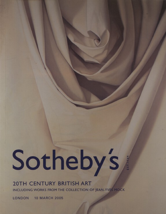 Sothebys March 2005 20th C. British Art inc. Collection of Jean-Yves Mock