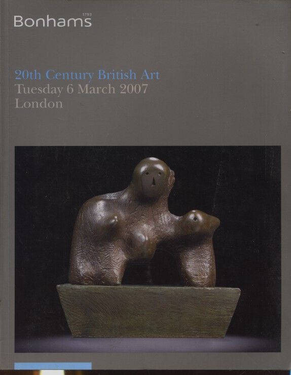 Bonhams March 2007 20th Century British Art