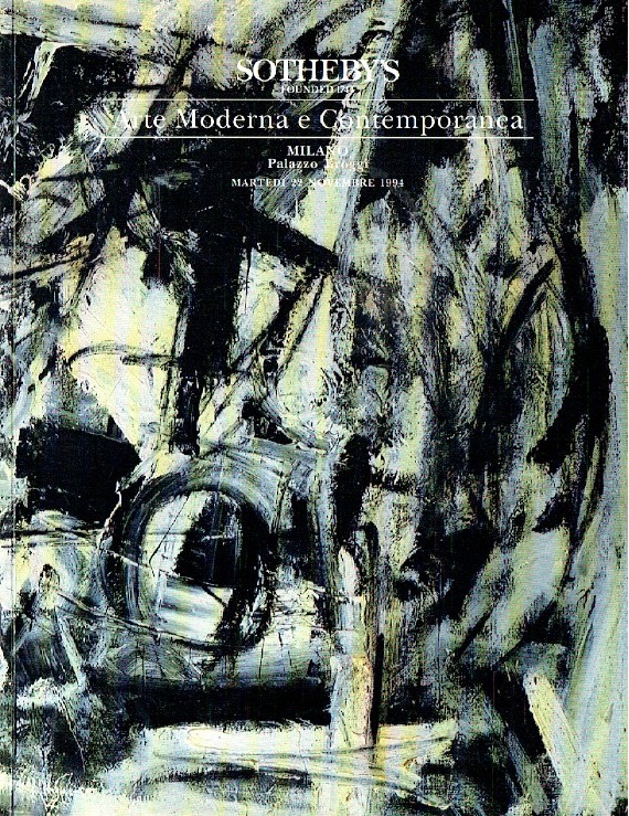 Sothebys November 1994 Modern and Contemporary Art