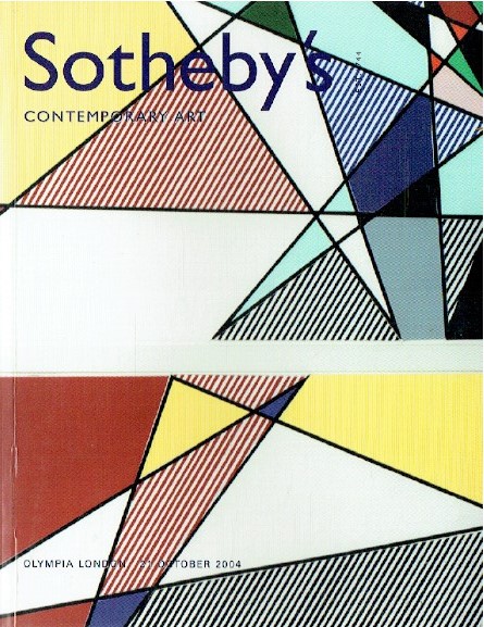 Sothebys October 2004 Contemporary Art