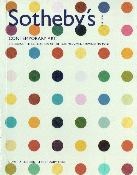 Sothebys February 2004 Contemporary Art