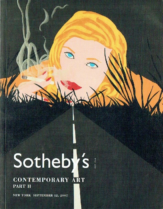 Sothebys September 2007 Contemporary Art - Part II