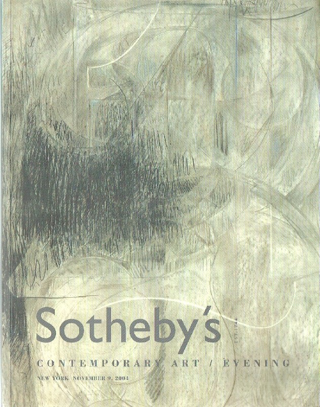 Sothebys November 2004 Contemporary Art