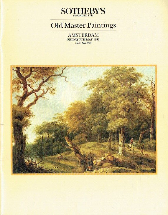 Sothebys May 1993 Old Master Paintings