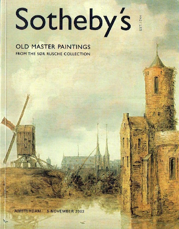 Sothebys November 2002 Old Master Paintings from The Sor Rusche Collection