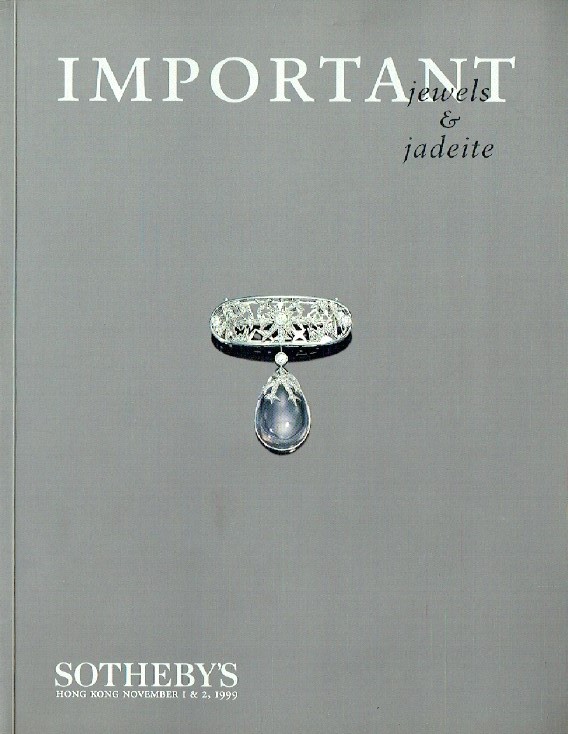 Sothebys November 1999 Important Jewels & Jadeite