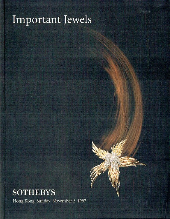 Sothebys November 1997 Important Jewels