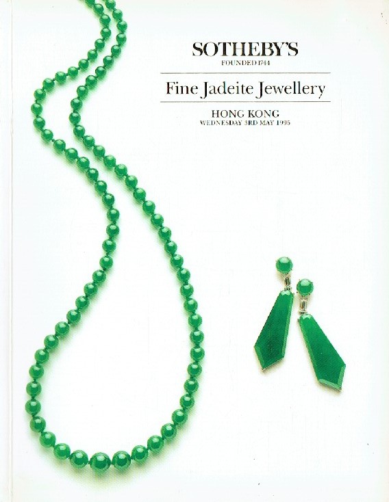Sothebys May 1995 Fine Jadeite Jewellery