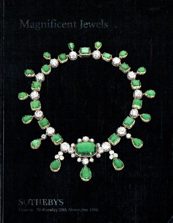 Sothebys November 1996 Magnificent Jewels
