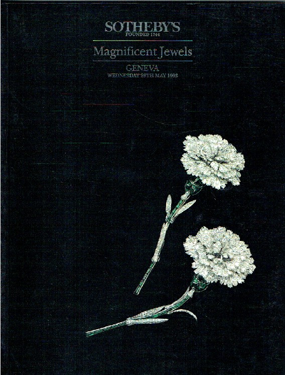 Sothebys May 1993 Magnificent Jewels (Digital only)