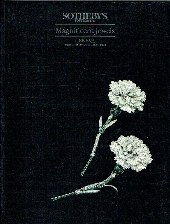 Sothebys May 1993 Magnificent Jewels (Digital Only)
