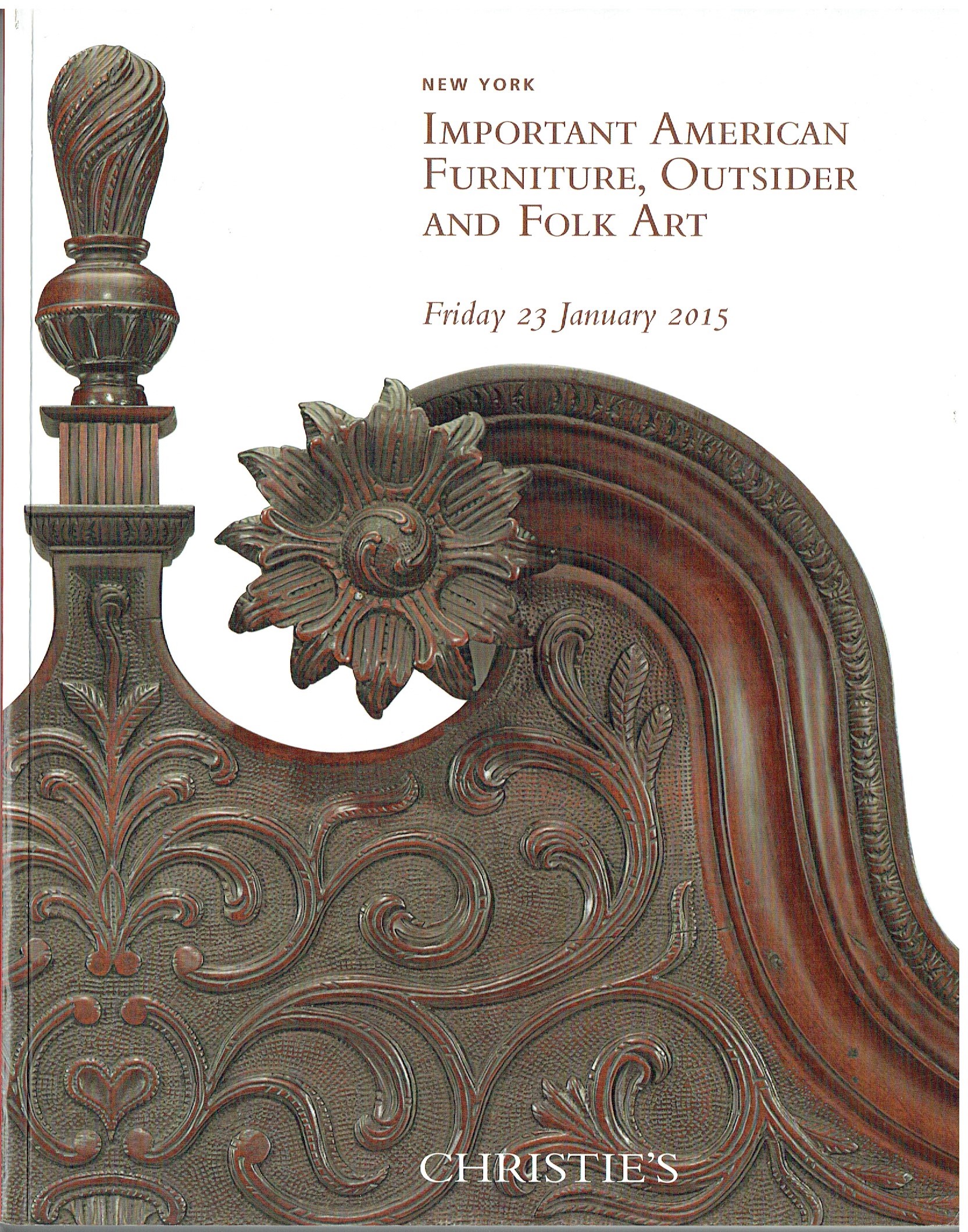 Christies January 2015 Important American Furniture & Folk Art