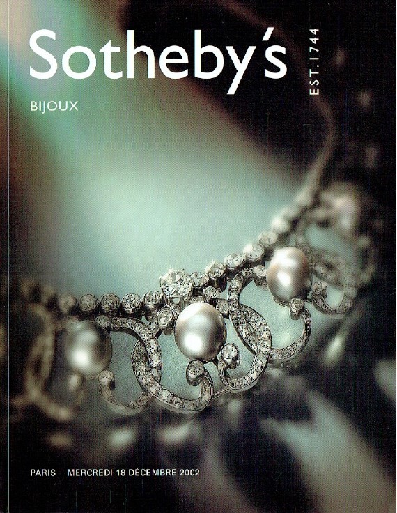 Sothebys December 2002 Jewellery