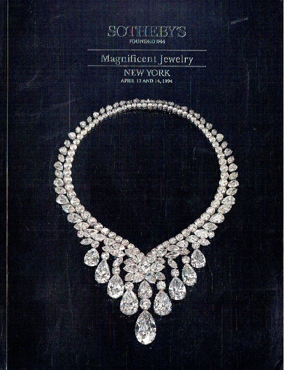 Sothebys April 1994 Magnificent Jewellery